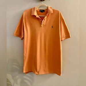 POLO Ralph Lauren Men's Polo Shirt in Vibrant Orange